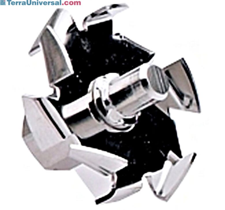 Achieves the desired sample consistency from coarse to fine sample reductions. | 6925-22 displayed