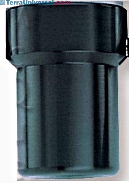 Biocontainment cap for use with Thermo Scientific round bucket | 1797-07 displayed