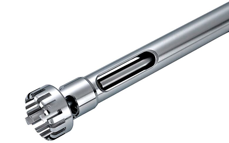 Achieves the desired sample consistency from coarse to fine sample reductions. | 6925-16 displayed