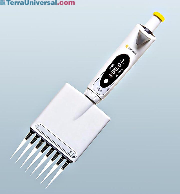 Designed for extended periods of repetitive pipetting  |  5704-08 displayed