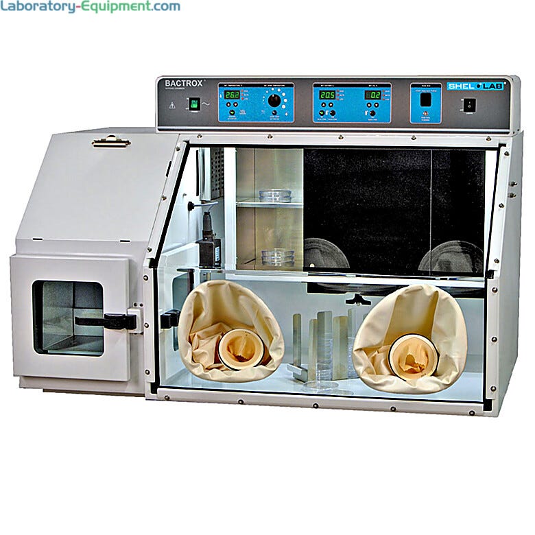Shel Lab’s Bactrox Hypoxia Chamber offers an easy-to-use, controlled environment for working with cell cultures | 3900-87 displayed