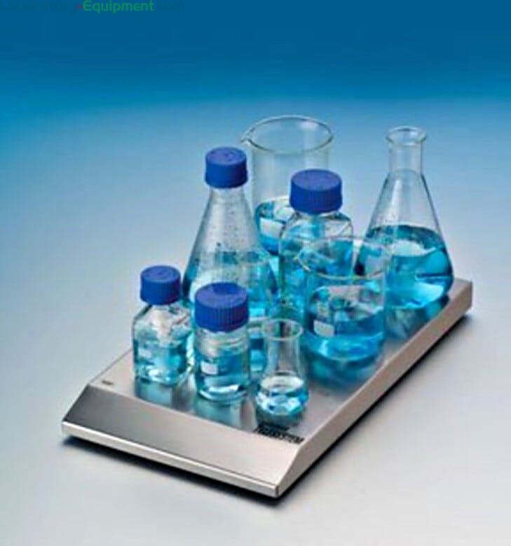 Cimarec i Telesystem Multipoint Stirrers are designed for laboratory applications that require stirrers to be submerged in water baths | 3618-34 displayed