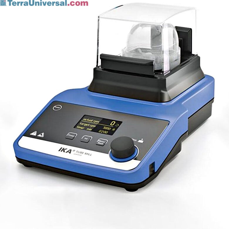 Grinding system with disposable grinding chambers for precise, safe and contamination free milling  |  6927-09 displayed