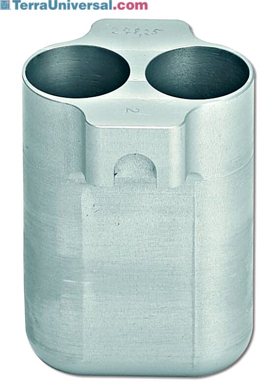 Z326-100H-B50 accepts 2 inserts | 2823-86 displayed