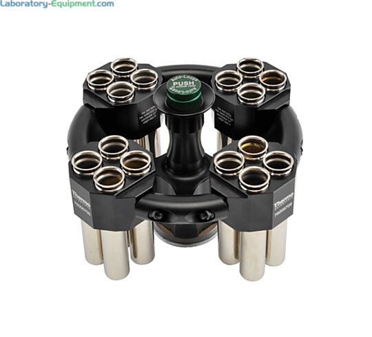 Allows all of the samples to swing outwards as the centrifuge is spun. | 1717-11 displayed