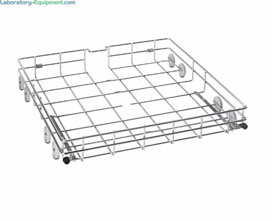 304 Stainless Steel Lower Standard Rack #4669000 compatible with Labconco SteamScrubber, FlaskScrubber and FlaskScrubber Vantage glassware washers | 6927-50 displayed
