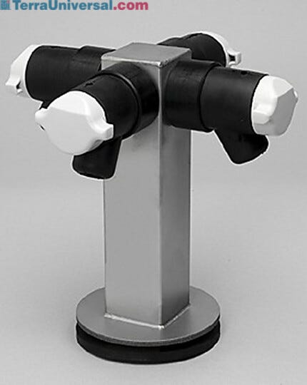 Adapters for connection of flasks | 3647-86A displayed