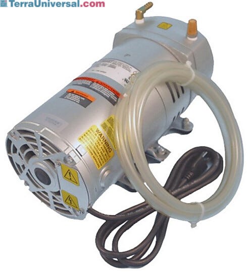 Vacuum Pump for BACTRON anaerobic chambers | 3901-08 displayed