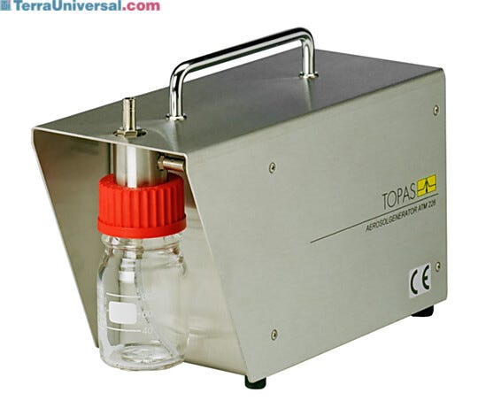 ATM 226 Atomizer Aerosol Generator with internal Vacuum Pump for ScanAir Pro, Topas, 052646403-1  |  1510-67 displayed
