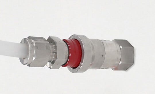 Includes plumbing of vacuum line and installation of quick connection fitting | 6705-07 displayed