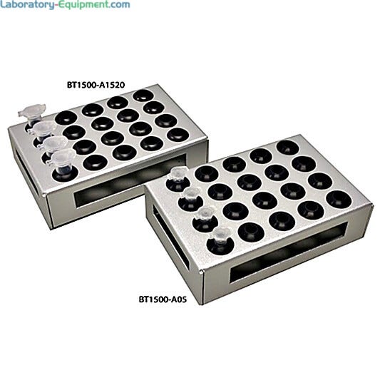Optional Adapter, 20 x 0.5 ml for Benchmark Scientific microplate shakers, BT1500-A05 | 2823-96 displayed