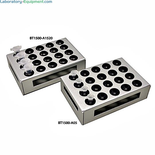Optional Adapter, 20 x 1.5/2.0 ml for Benchmark Scientific microplate shakers, BT1500-A1520 | 2823-95 displayed