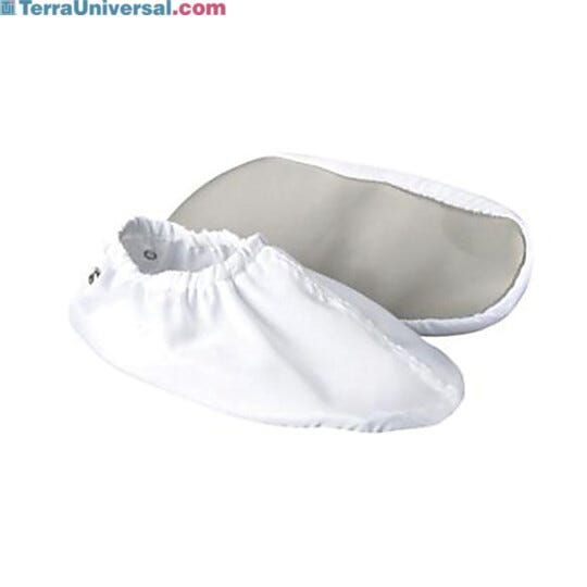 Uniform Technology offers white or light blue reusable shoe covers at an affordable price  |  4953-57A displayed