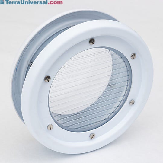 Provides clear line of communication with the person behind the tempered-glass or acrylic window.  |  5050-50 displayed