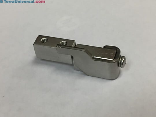 To prevent doors from opening completely, use a 90 degree door stop for flush mount pass through doors | 6705-98 displayed
