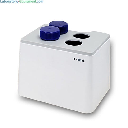Block, 4x50ml (1000rpm) for temperature control from 0 to 105°C for use with MultiTherm Touch Shaker by Benchmark Scientific | 5323-66 displayed