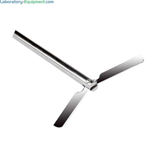 316 stainless steel centrifugal impeller, for mid to high speed mixing, fits OS-20L and OS-40L Overhead Stirrers by Benchmark Scientific; IPS2050-P-S2  |  6927-35 displayed