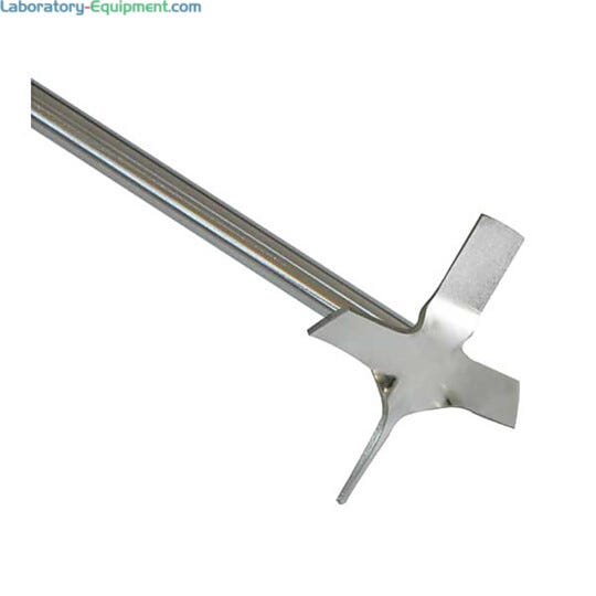 316 stainless steel 4-Arm Propeller, for mid- to high-speed mixing, fits OS-20L and OS-40L Overhead Stirrers by Benchmark Scientific; IPS2050-P-S4  |  6927-37 displayed