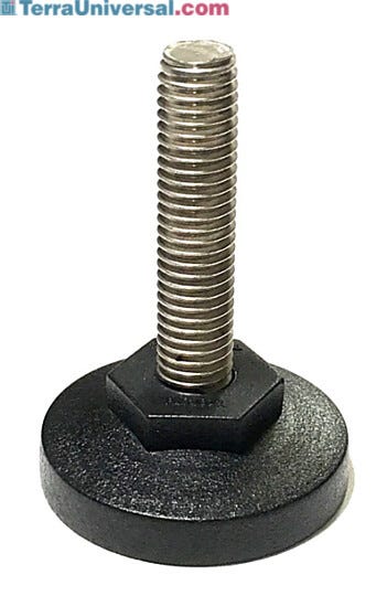 Leveling foot nylon 2 inch diameter  |  1540-51 displayed