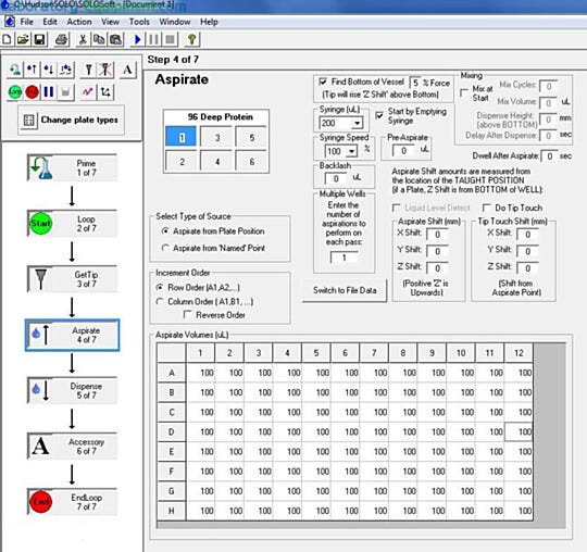 Hudson Robotics’ Solo Automated Pipettor is controlled by the complementary SOLOSoft Software  |  3030-46 displayed