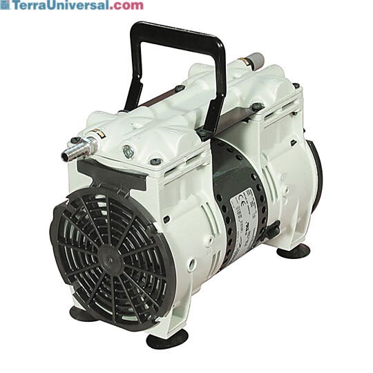 Welch's oil-free standard duty vacuum pump are lightweight, compact and quiet pumps that provide continuous oil-free pumping without corrosion  |  7906-50 displayed
