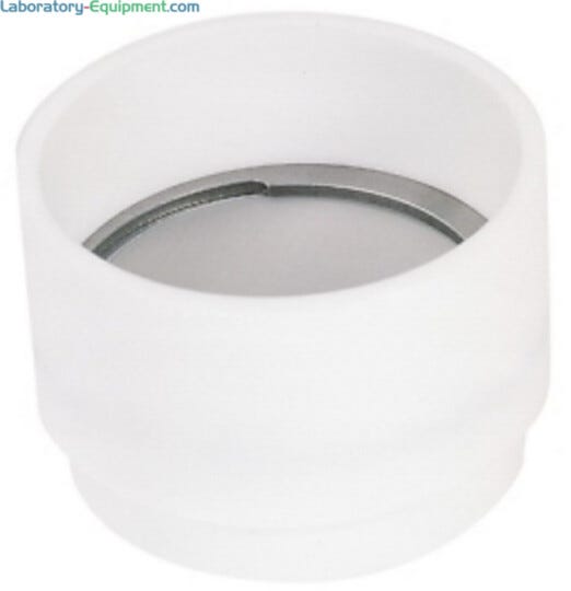 Prevents splashing by pouring in liquid nitrogen in the grinding chamber  |  6926-08 displayed