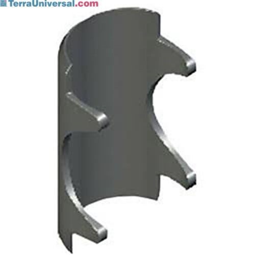 Adjustable ESD sleeve for wire shelves  |  1571-01 displayed