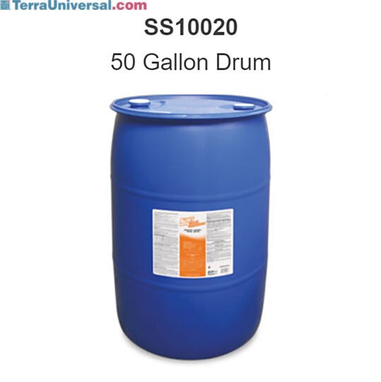 Broad spectrum 50-Gallon Drum Alpet No-Rinse Quat Surface Sanitizer by Best Sanitizers for use with BSX Boot Scrubbers; NSF and EPA #SS10020  |  5608-40 displayed