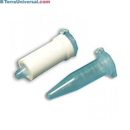 These tube adapters hold 8 x 0.5 ml tubes, for use with Benchmark Scientific’s 8-position round rotor  |  2829-25 displayed