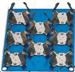 Ideal platform for set amount of flasks and microplates  |  2823-10 displayed