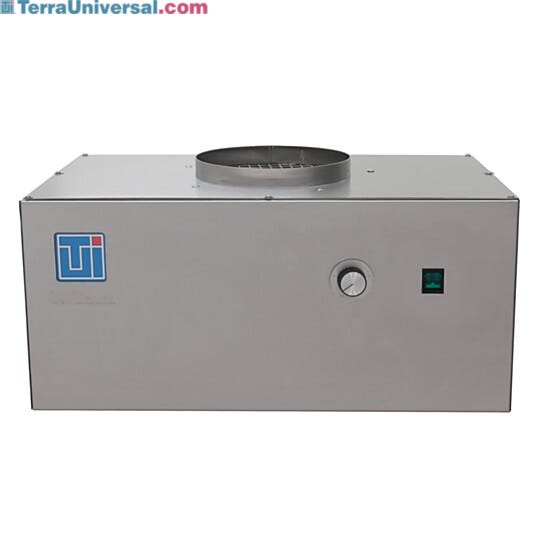 Blower module provides ventilation of exhaust fumes; filter module not included  |  1684-90 displayed