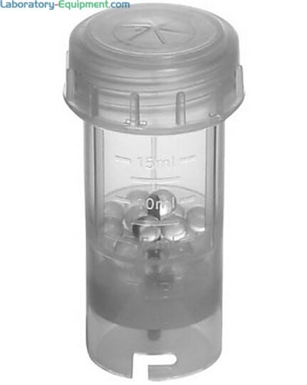 Dry milling of dry and brittle samples, cell maceration, processing of materials mixed with fluids  |  6925-48 displayed