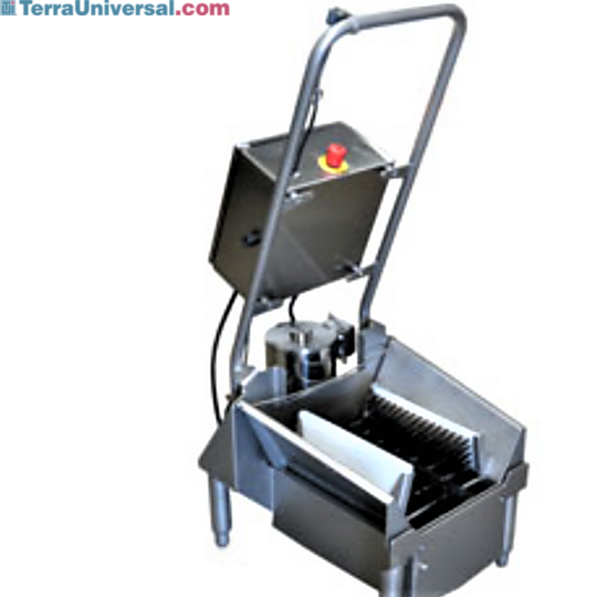 BSX400 Single Boot Scrubber - Wet with removable brushes and components feature stainless steel construction and an optical sensor for activation  |  5608-24 displayed
