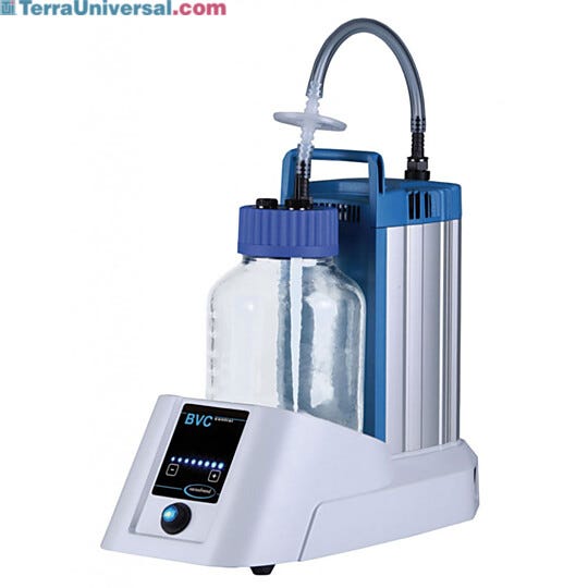 Vacuubrand BVC Control Fluid Aspiration Systems with four liter polypro collection bottle  |  3642-53 displayed
