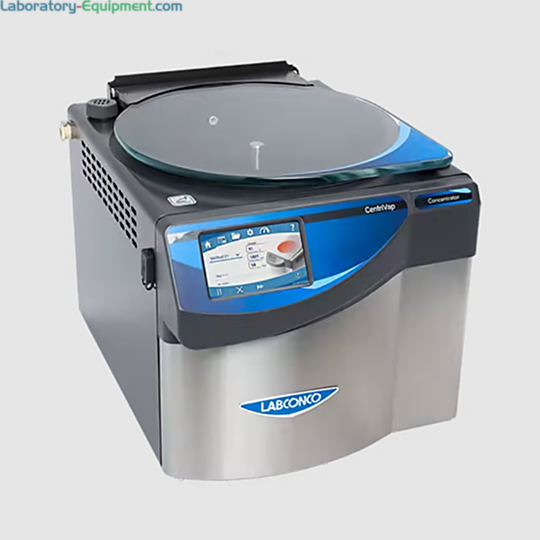 Labconco CentriVap Pro Vacuum Concentrator with glass lid and optional 300W heat boost enables faster sample processing and increased performance