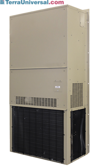 Wall-mounted HVAC solution with ductless zoning for cleanroom airflow & temperature control  |  6704-PP-01 displayed