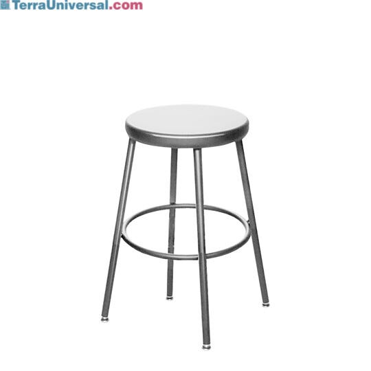 BioFit Ajax Series Low, 18" Desk Height Stool; use in laboratory, cleanroom, or healthcare industries  |  2804-85 displayed