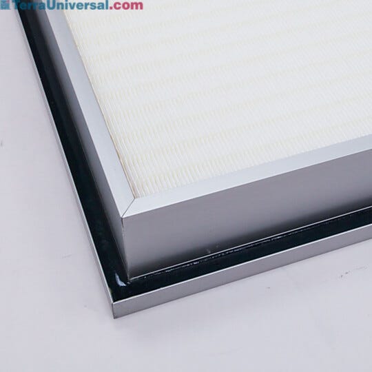 Roomside replaceable filters offers gel-sealed filter seats securely against "knife-edge" on blower housing to form a tight seal | 6601-27-R displayed