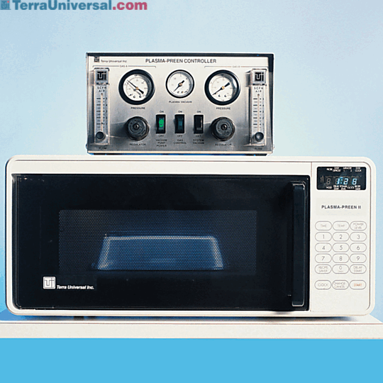 Controller, shown atop Plasma-Preen Cleaner  |  9505-17 displayed