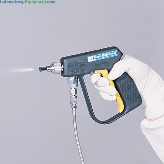 Sno Gun II high-precision handheld dry ice cleaner removes contaminants without residue | 4545-00A displayed