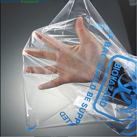 Seamless, puncture-, leak-, and stretch-resistant high temperature autoclave bags made with heavy gauge polypropylene withstand temperatures up to 136˚C  |  5705-PP-11 displayed