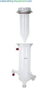Vertical condensers, vertical-intensive condensers with manifold and dry ice condensers efficiently feed solvent | 6924-28 displayed