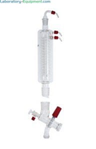 Vertical condensers, vertical-intensive condensers with manifold and dry ice condensers efficiently feed solvent | 6924-32 displayed
