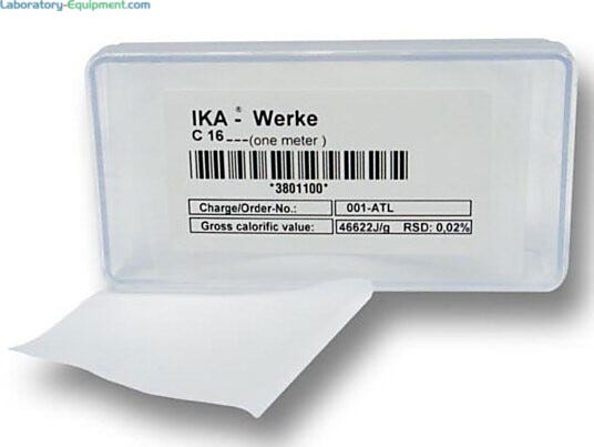 For closing the crucible combustion aid for liquids with volatile components,  |  6925-77 displayed