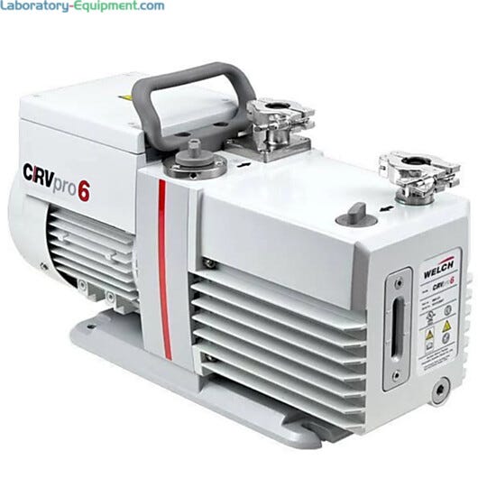 Compact Dry Roughing Pump for inert gas pumping features lubricant-free operation and a frictionless design that doesn't generate particles  |  7901-34 displayed