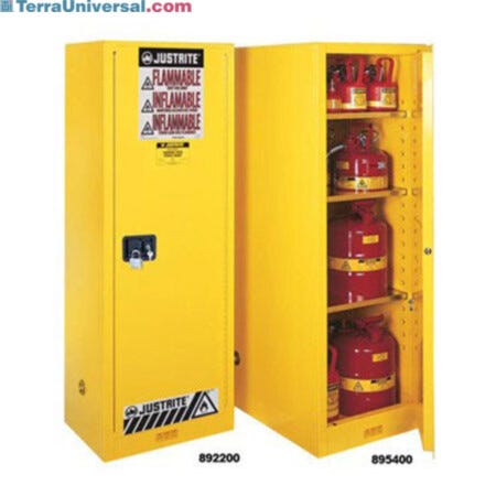 Sure-Grip EX deep SlimLine safety cabinets provides OSHA-, NFPA-compliant protection and containment of flammable materials  |  1618-21 displayed