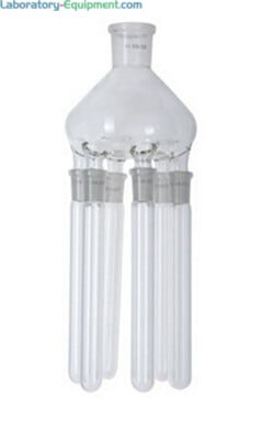 Distilling spider for use with laboratory rotary evaporator | 6924-59 displayed