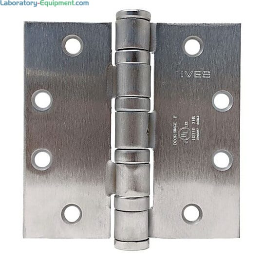 This heavy-weight ball-bearing hinge protects doors with a built-in, non-removable security pin  |  5050-09 displayed