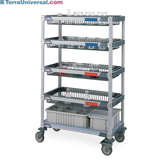 MetroMax i Microban Glassware Cart with 4 baskets (order glassware and containers separately)  |  1533-22 displayed