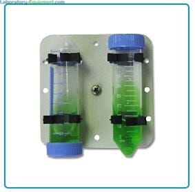 H1000-MR-T500H MAGic Clamp Tube Rack for 2 x 50ml horizontal tubes compatible with Incu 10L and 10LR and Orbi-Shaker CO2 by Benchmark Scientific  |  2823-25 displayed